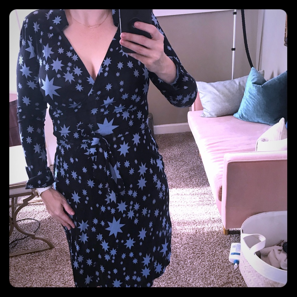 Diane von Furstenberg silk wrap dress